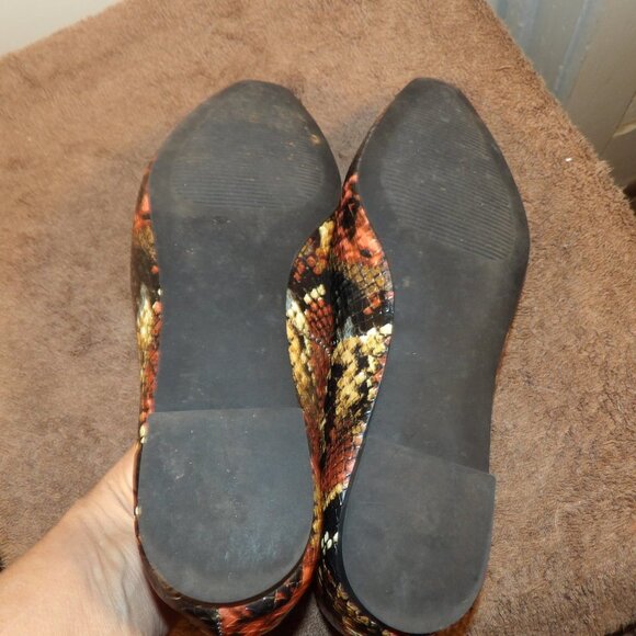 Steve Madden Vegan Croc Leather " Gemmy" Loafers Sz 6M - Picture 6 of 7